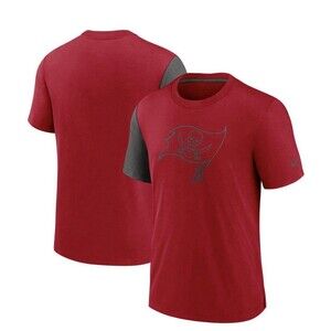 Men's Red, Pewter Tampa Bay Buccaneers Pop Performance 3XL T-shirt NWT